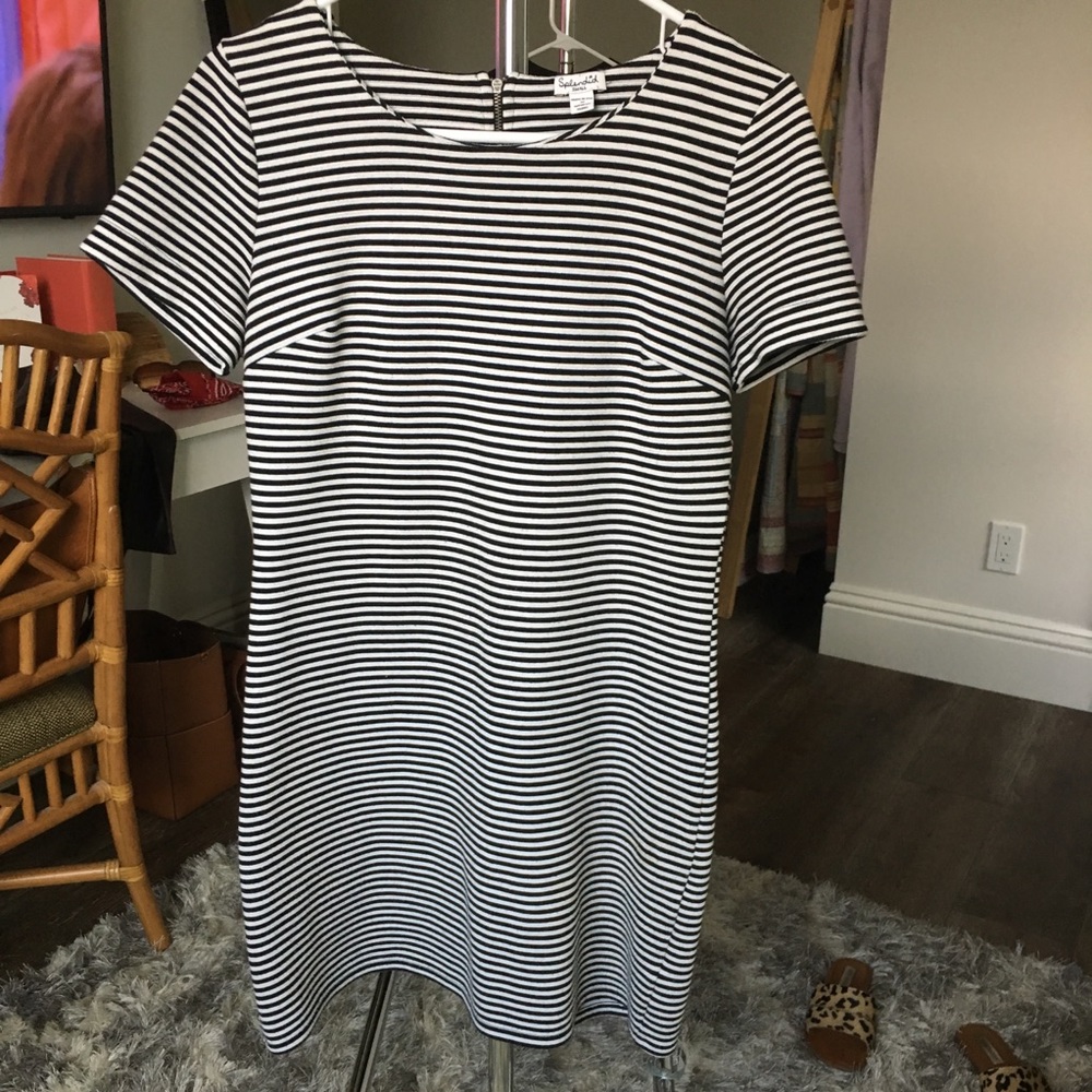 Splendid striped thick dress